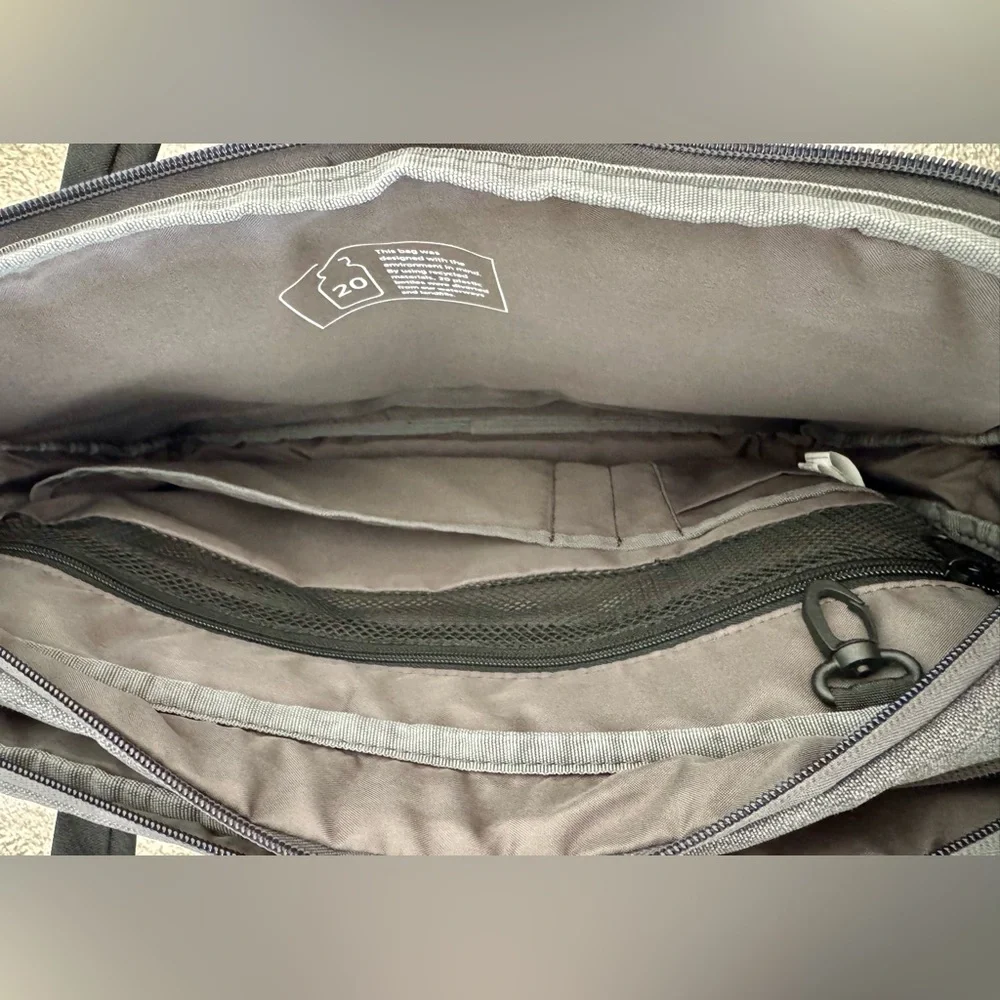 Targus Charcoal and Black Laptop Bag